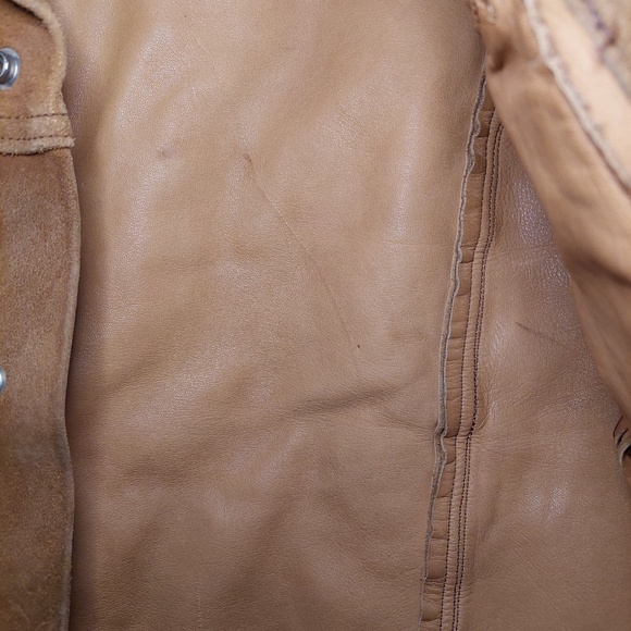 Pre-Owned Vintage 1960s Levi's Big E Suede Leather Jacket | Size XS - Picture 6 of 15